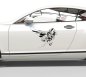 Preview: Autoaufkleber Superman fliegend
